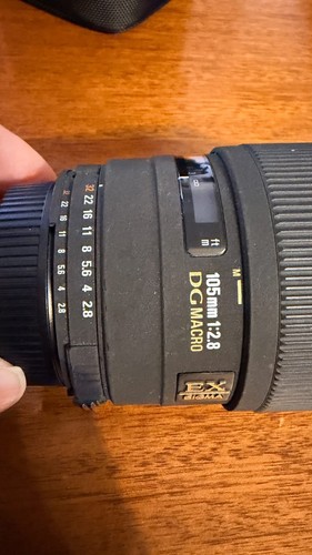 Sigma 105mm ex - sigma, dg